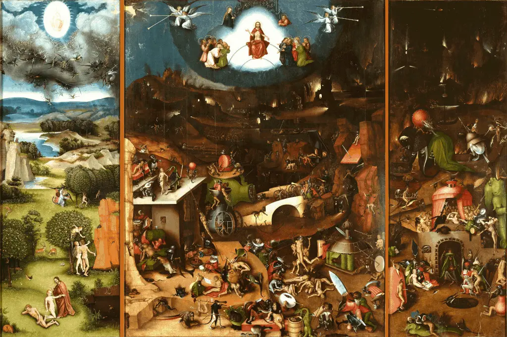 The Last Judgement in Detail Hieronymus Bosch